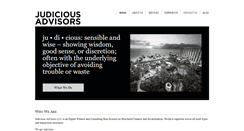 Desktop Screenshot of judiciousadvisors.com